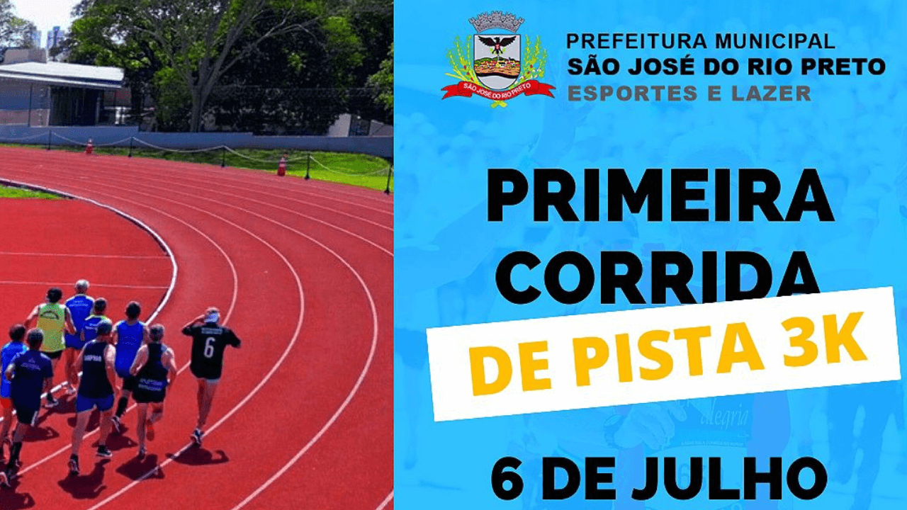 Rio Preto realiza primeira corrida na pista de atletismo do Eldorado